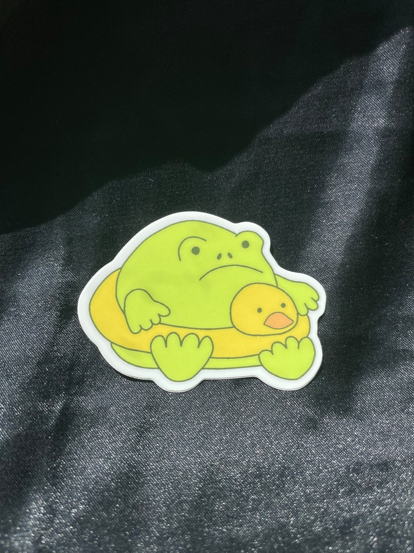 Summer JellyFrog Sticker