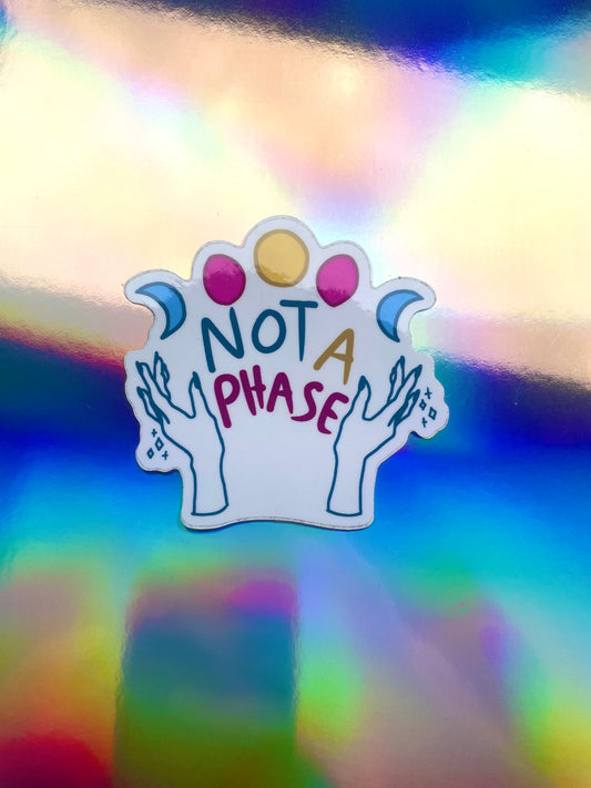 LARGE SIZE SALE - Not a Phase Stickers