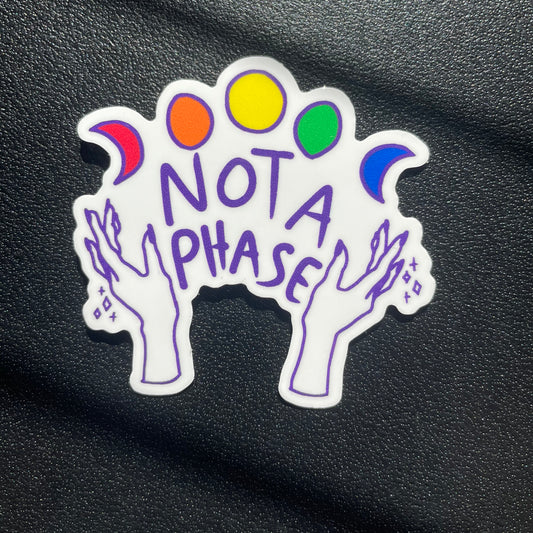 Not a Phase Stickers