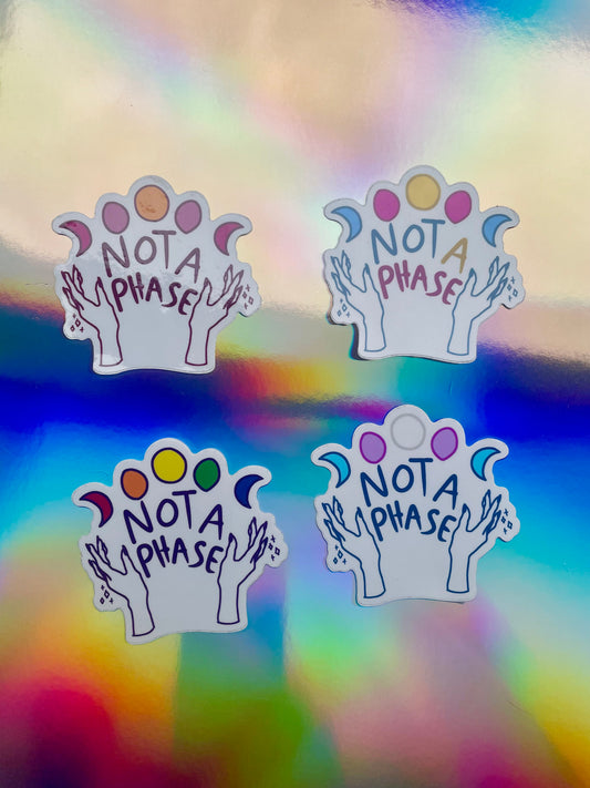 LARGE SIZE SALE - Not a Phase Stickers