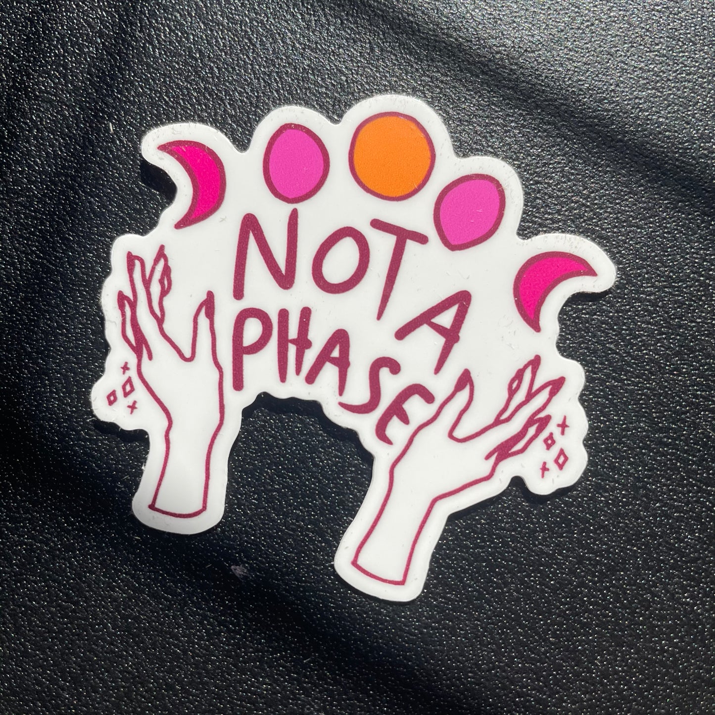 Not a Phase Stickers