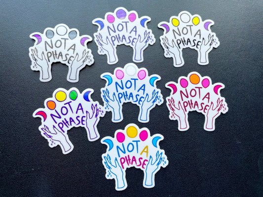 Not a Phase Stickers